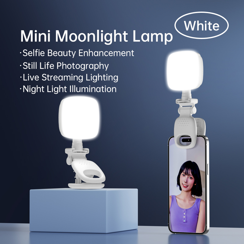 Photography Lighting Description - Lampada portatile per selfie a LED