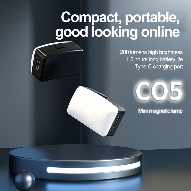 Photography Lighting Description - Mini luce di riempimento magnetica per