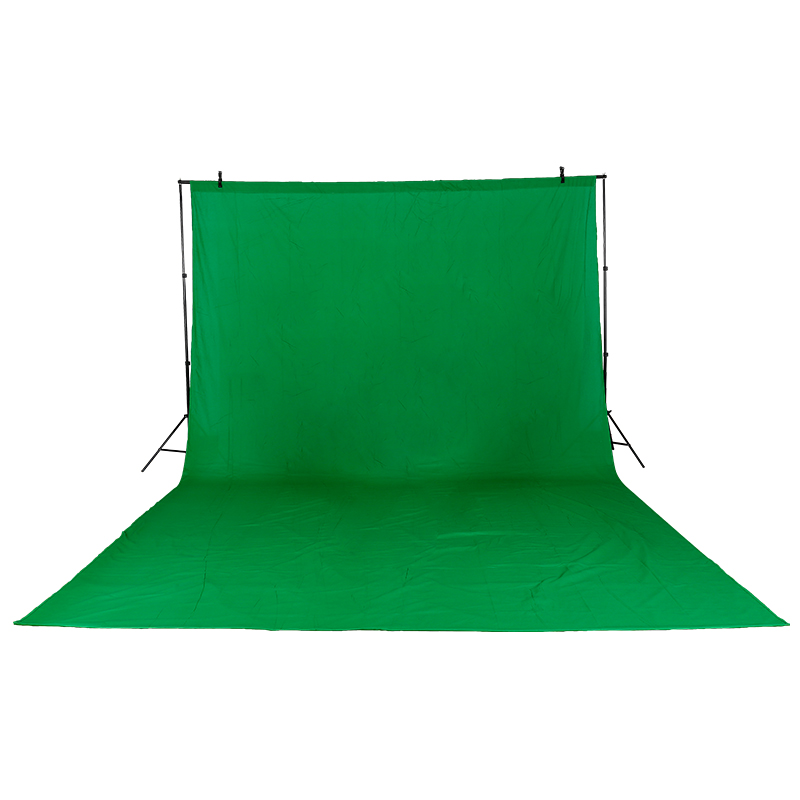 Photography Lighting And Backdrop Kits - Fondale in mussola di cotone Chromakey