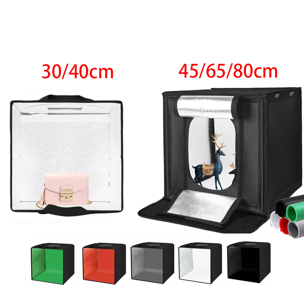 Photography Lighting And Backdrop Kits - 30/40/45 65 80cm Fotografia Tenda Photo