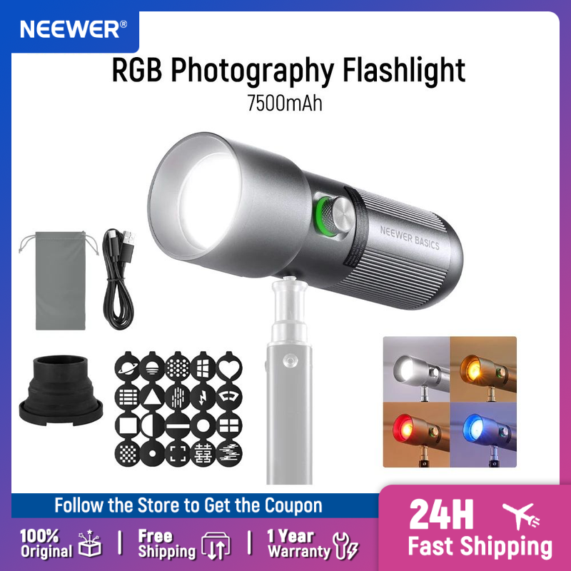 Photography Lighting Basics - NEEWER BASICS Torcia fotografica a LED