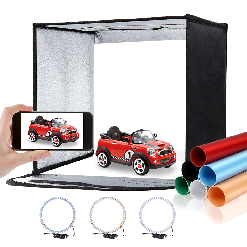 Photography Lighting And Backdrop Kits - Kit tenda da tiro multi-angolo pieghevole