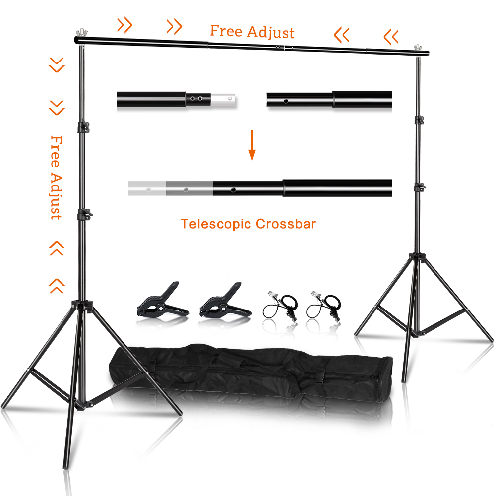 Photography Lighting And Backdrop Kits - Sistema di Supporto per Sfondi Fotografici