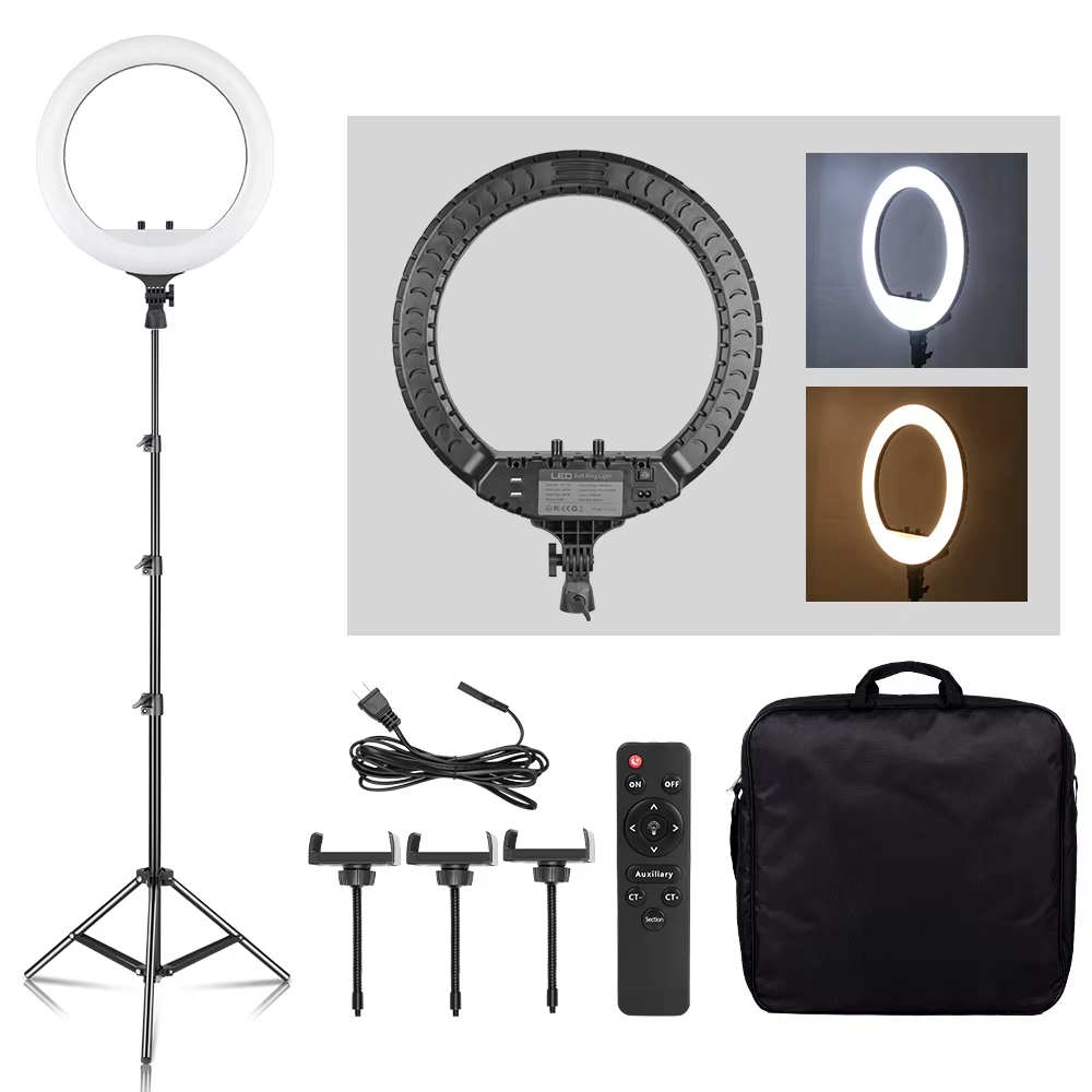 Lampada LED ad anello da 18 po - Photography Lighting With Umbrella recensione e prezzo