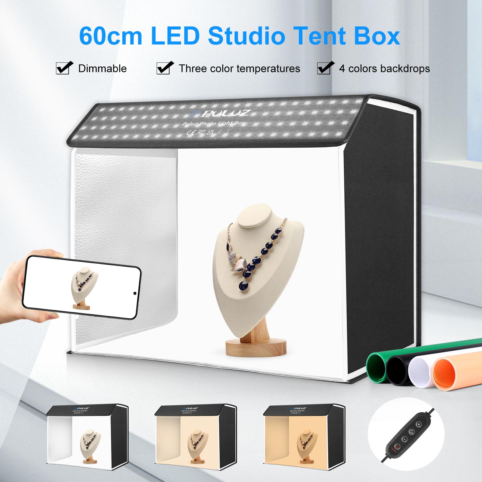 PULUZ 60 x 40 cm Photo Studio  - Photography Lighting And Backdrop Kits recensione e prezzo
