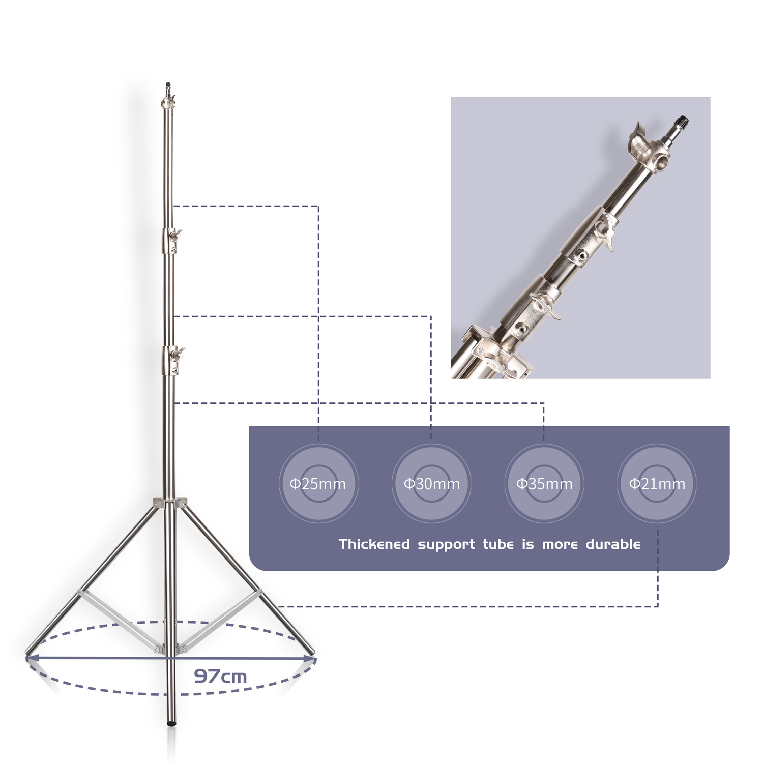 SH 2.8M Supporto per luce in a - Photography Lighting Description recensione e prezzo