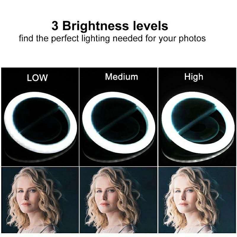 LED Selfie Ring Light 3 modali - Photography Lighting Description recensione e prezzo
