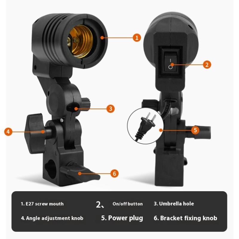Cavo Nero da 1,8M con Attacco  - Photography Lighting With Umbrella recensione e prezzo
