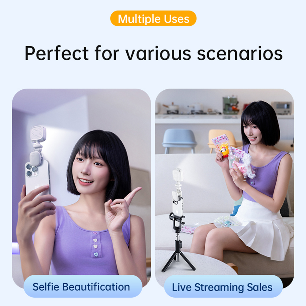Lampada portatile per selfie a - Photography Lighting Description recensione e prezzo