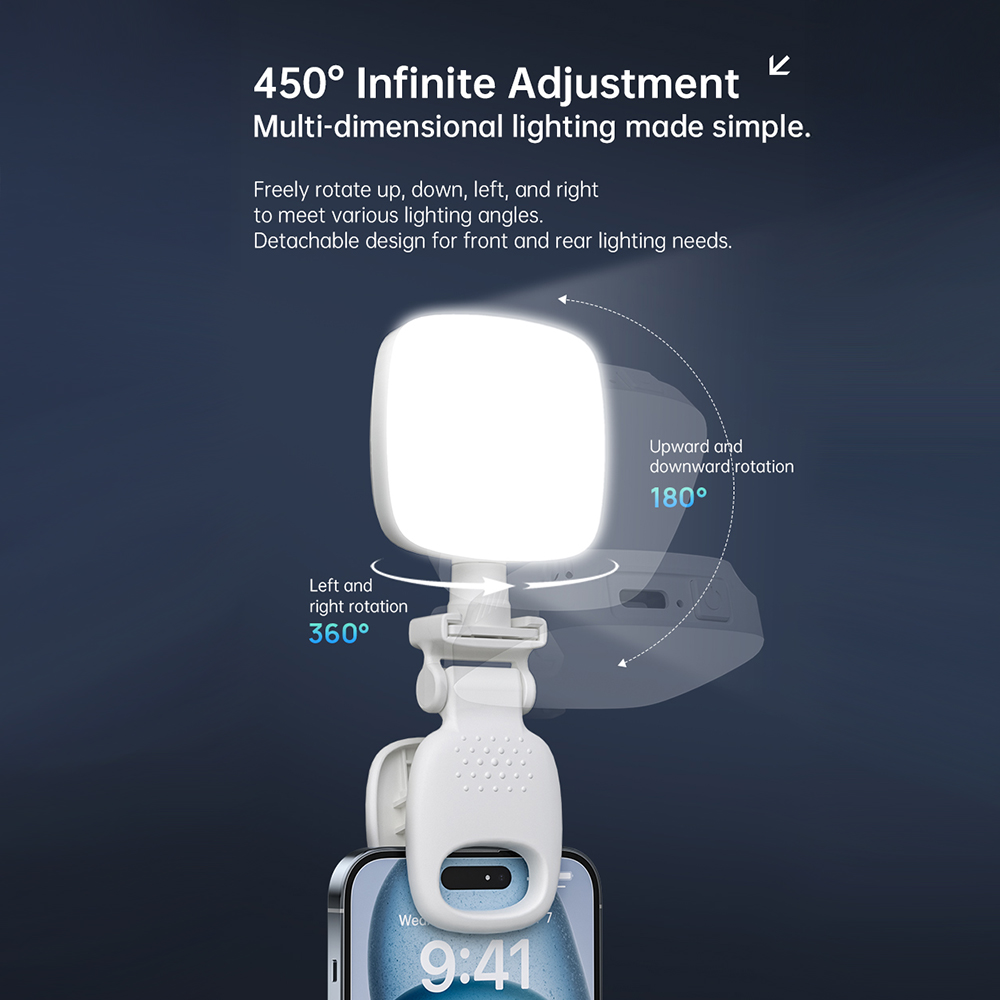 Lampada portatile per selfie a - Photography Lighting Description recensione e prezzo