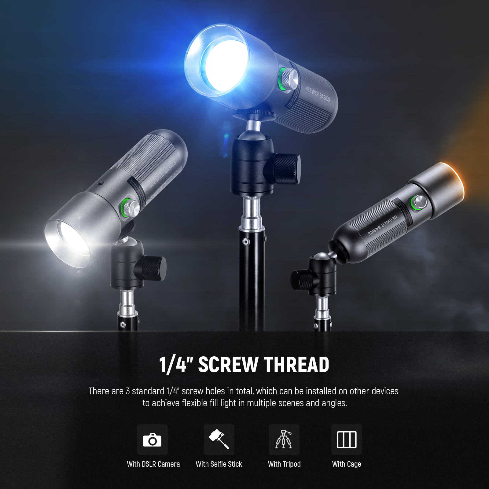 NEEWER BASICS Torcia fotografi - Photography Lighting Basics recensione e prezzo