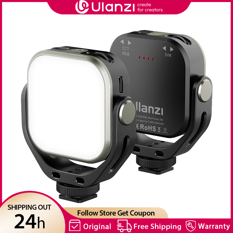 Luce video Ulanzi VL66 RGB 250 - Photography Lighting With Umbrella recensione e prezzo