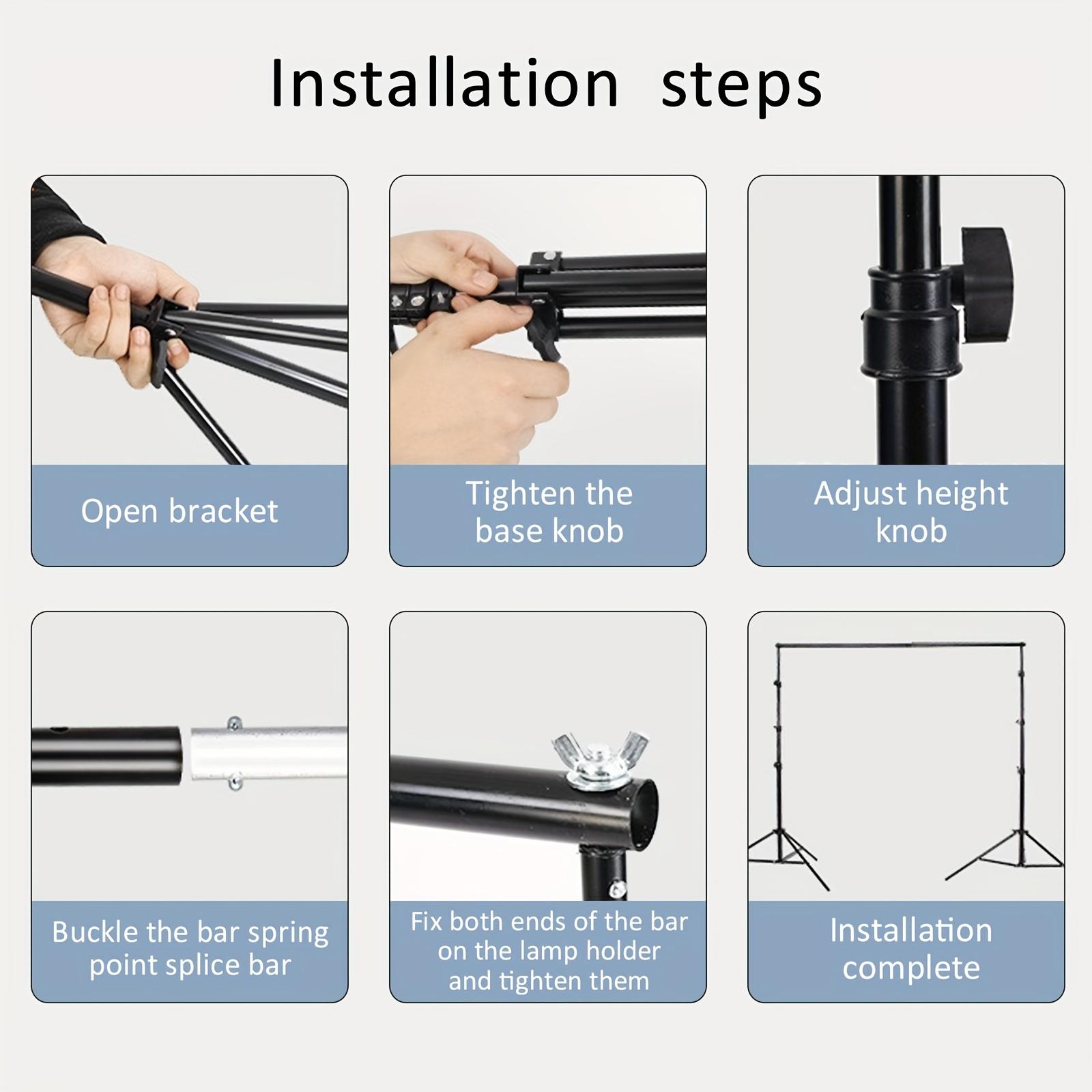 Kit Supporto per Sfondo Fotogr - Photography Lighting And Backdrop Kits recensione e prezzo