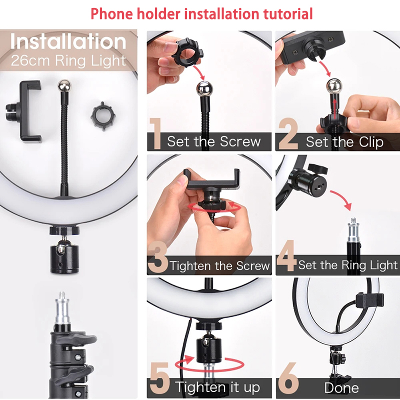Luce LED per Video 16/26/33cm, - Photography Lighting Description recensione e prezzo