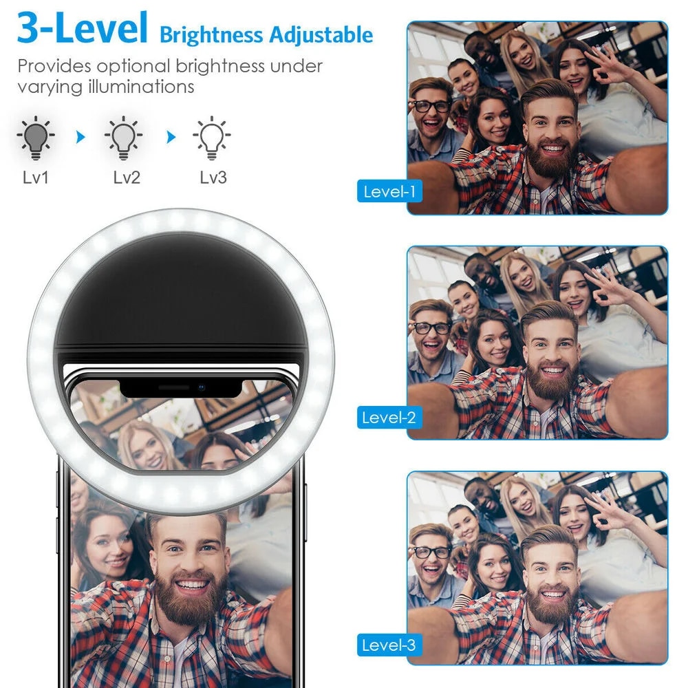 Luce ad Anello LED per Selfie  - Photography Lighting Description recensione e prezzo