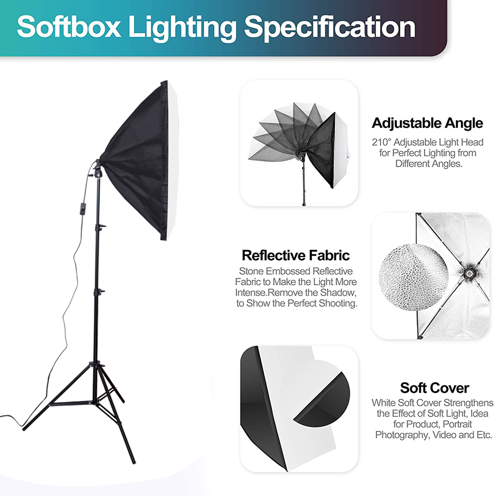 Il set di attrezzature per stu - Photography Lighting And Backdrop Kits recensione e prezzo