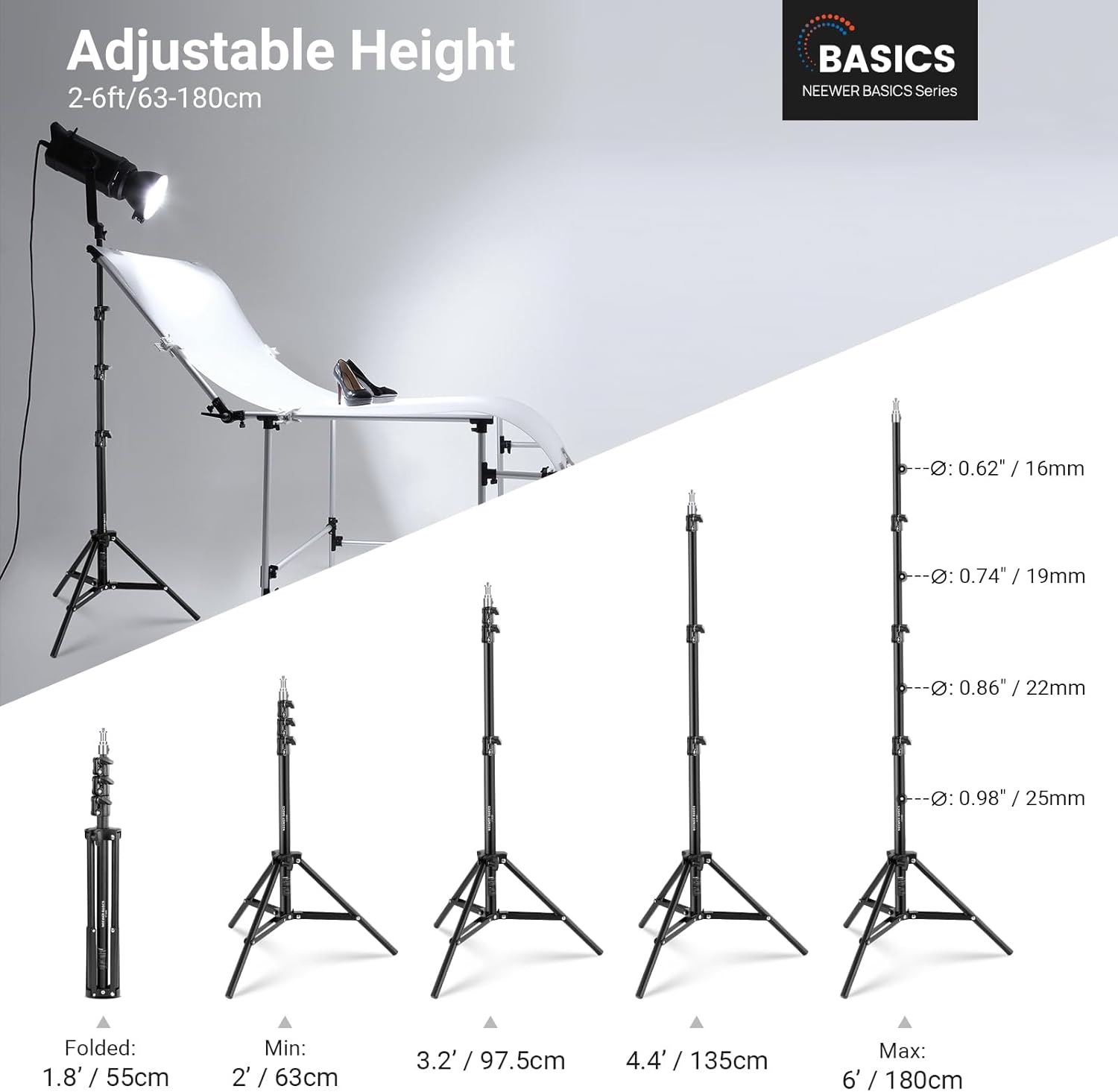 NEEWER Basics Supporto per Ill - Photography Lighting Basics recensione e prezzo
