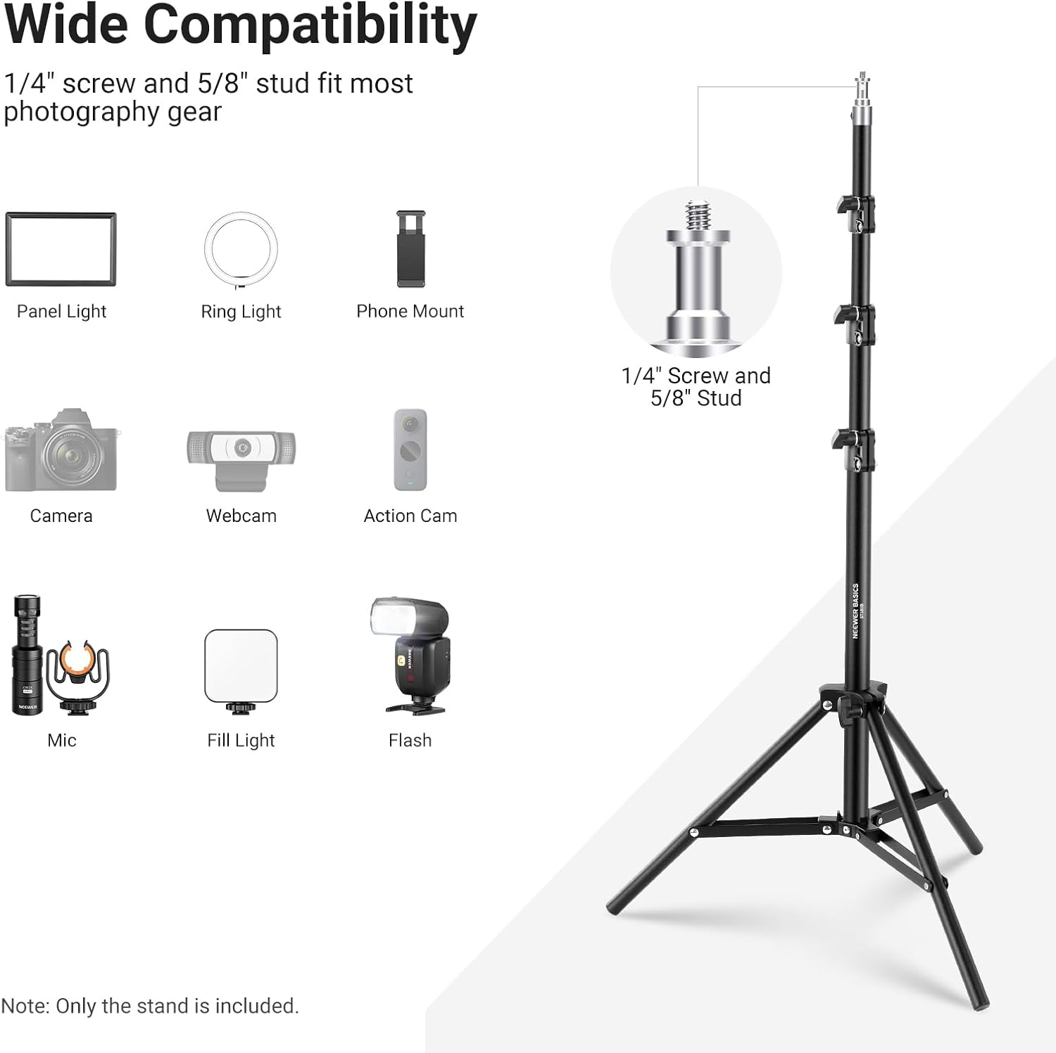 NEEWER Basics Supporto per Ill - Photography Lighting Basics recensione e prezzo