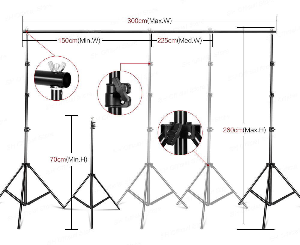 Kit di Illuminazione per Studi - Photography Lighting And Backdrop Kits recensione e prezzo