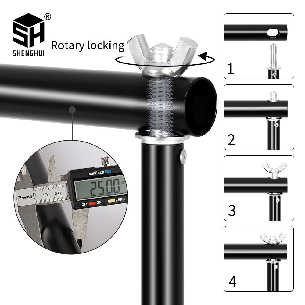 Sistema di Supporto per Sfondi - Photography Lighting And Backdrop Kits recensione e prezzo